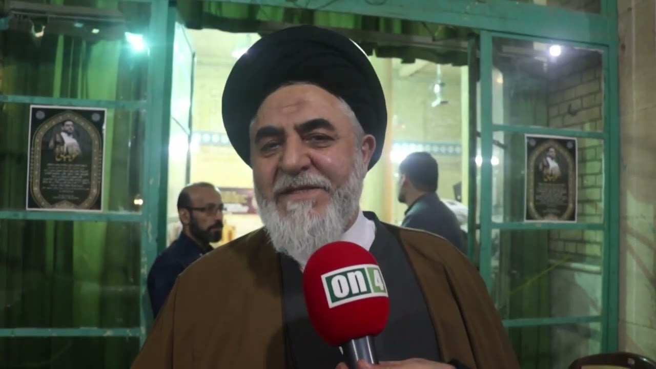 Qum şəhərində dəyərli alim, dini maarıfin təbliğatçısı mərhum Hacı Şahin Həsənlinin yas məclisi