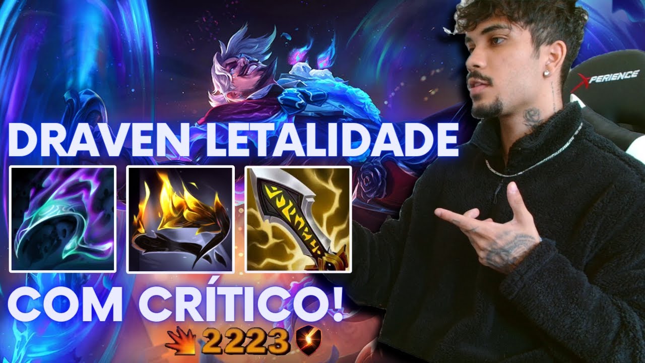 DRAVEN COM LETALIDADE E CRÍTICO ESTÁ FORA DE CONTROLE!