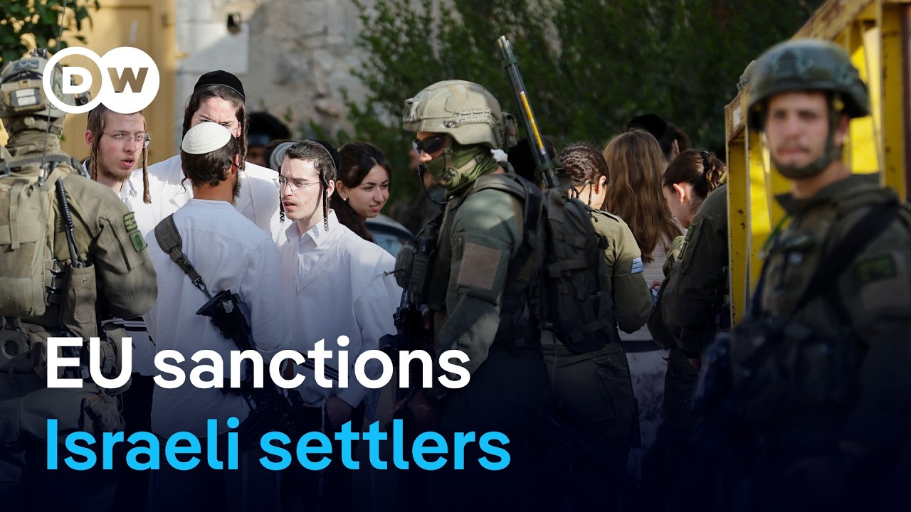 EU finally sanctions West Bank settlers &ndash; and Israel is furious | DW News