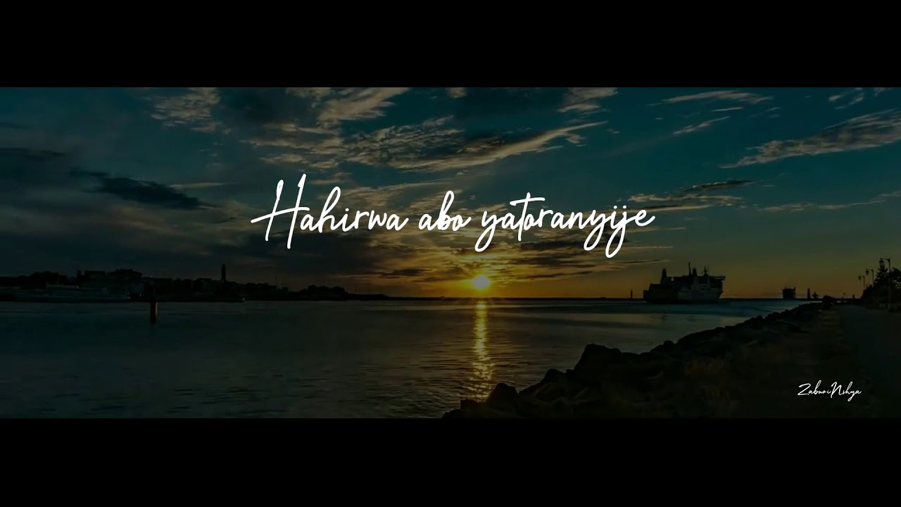 Ntacyo Tuzaba - Chorale La Trompette (Official Video Lyrics)