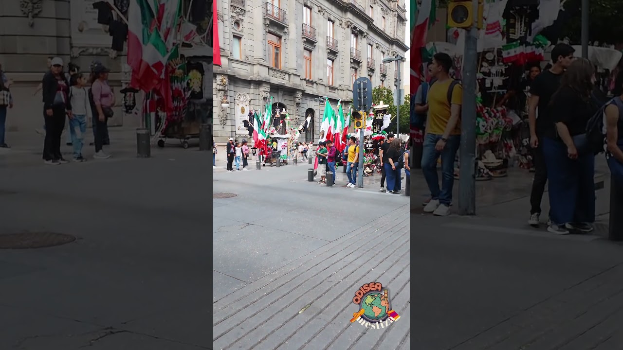 🇲🇽 Recorriendo las Calles de la ciudad de M&eacute;xico, rumbo al grito