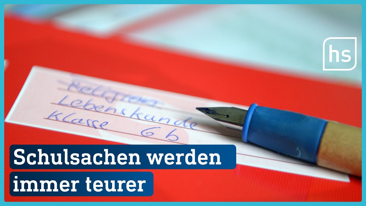 Preisanstieg bei Schulsachen | hessenschau