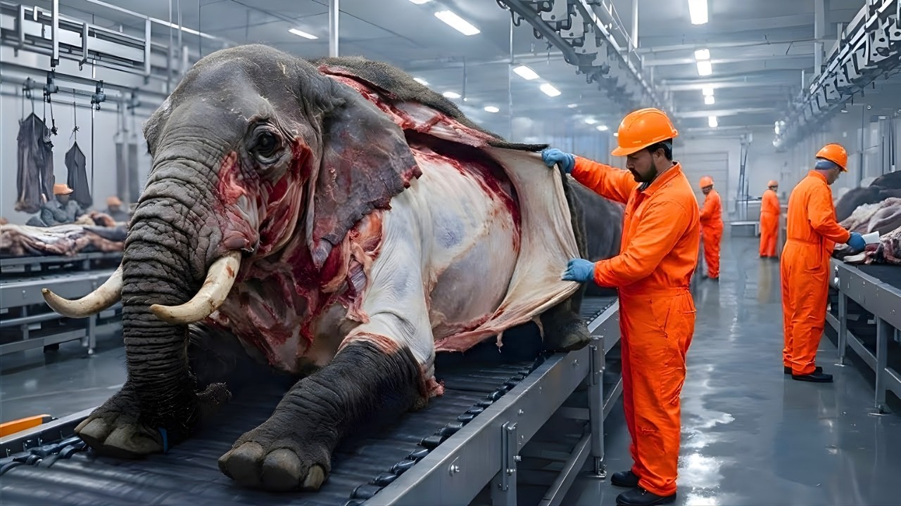 Inside the World’s Largest Elephant Facility (Full Process)