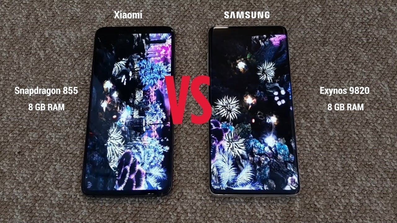 Xiaomi Mi 9 vs Samsung Galaxy S10 Plus - AnTuTu Benchmark!
