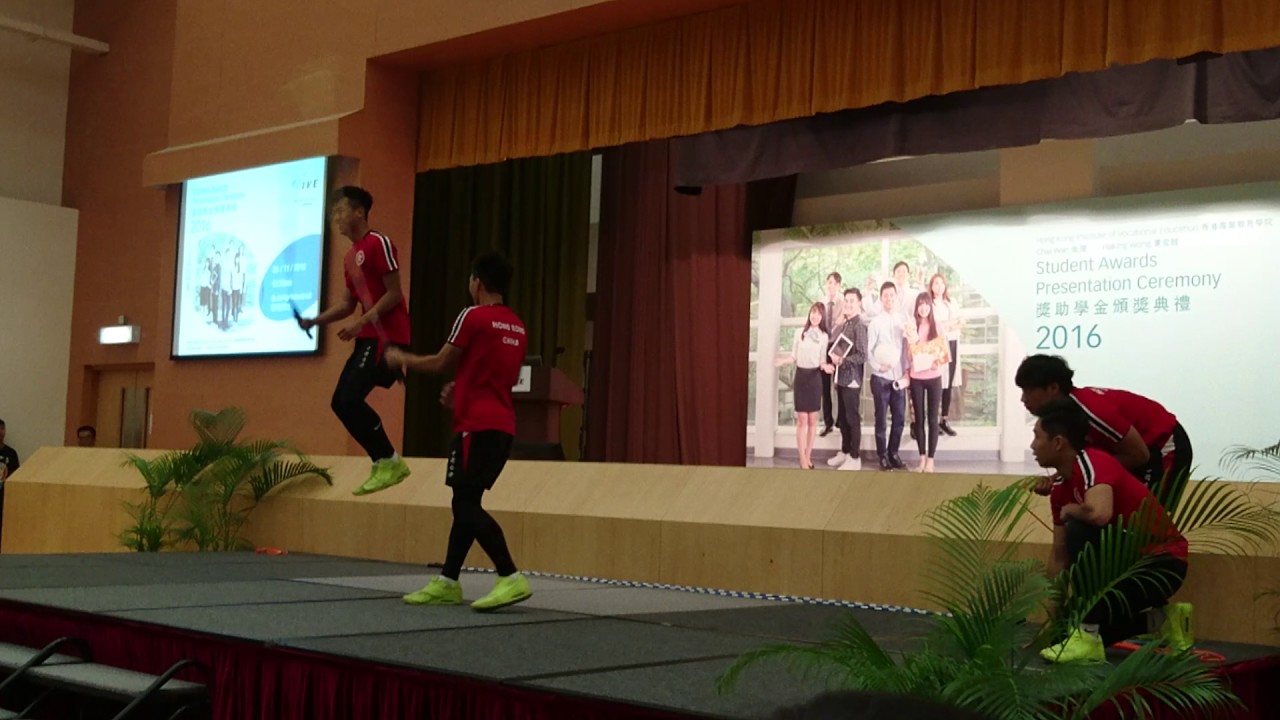 香港花式跳繩隊在IVE(柴灣)表演