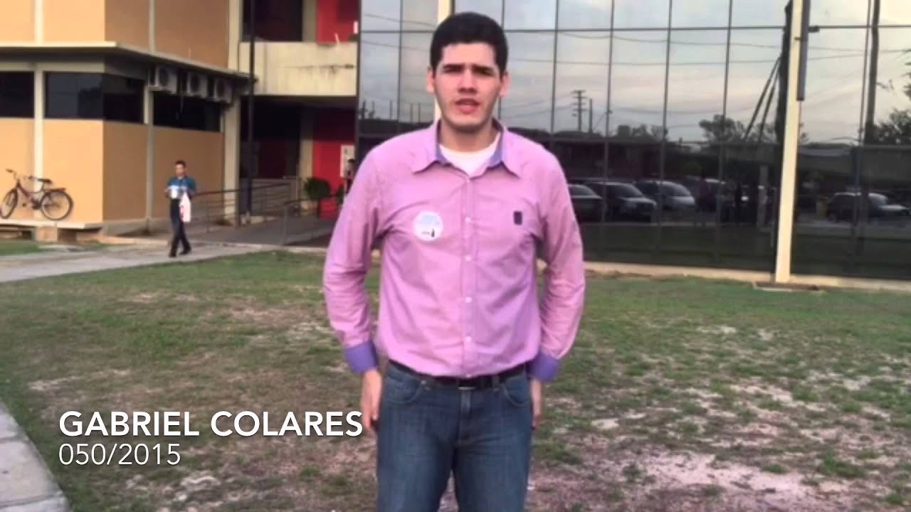 #EuVotoChapa1 com Gabriel Colares