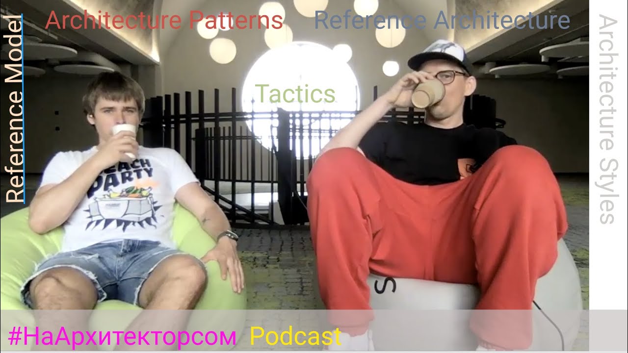 Software Architecture Podcast: Patterns, Tactics, References, Styles, Models