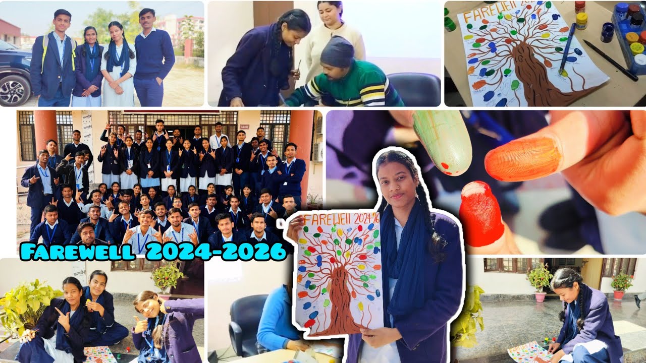 Farewell 2024-2026...🤟🏻🫠#dsmnru #lucknow #signlanguage 