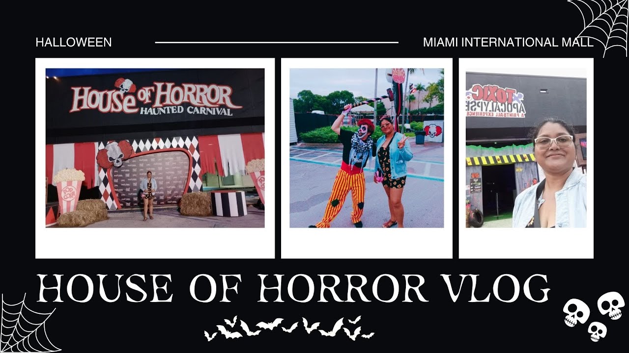 House of Horror Haunted Carnival 2024 Vlog | Miami, Florida 🎃
