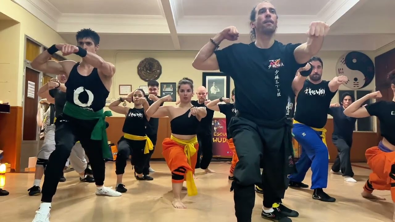 Combo Fuerte de Shaolin Kung fu | al Natural, tal y como entrenamos en la Escuela