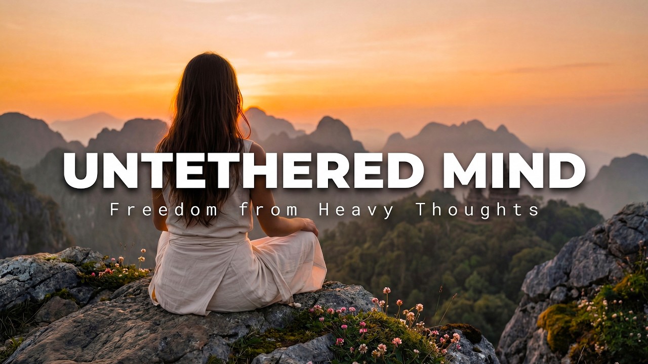 Untethered Mind | 1 Hour Frequency to Release Heavy Thoughts & Mental Weight (4K)