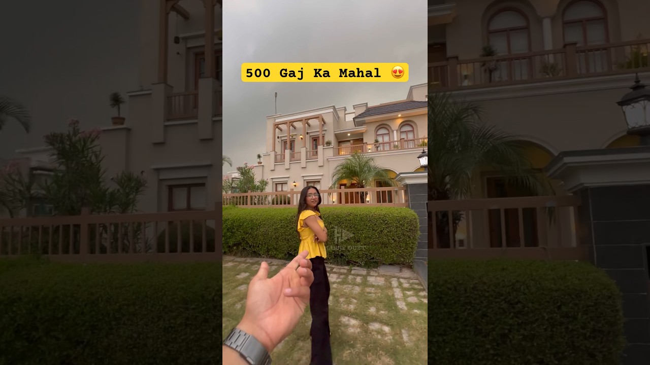500 Gaj Ka Mahal | Luxury 500 Yard House Sale in Mohali 