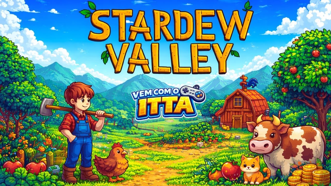 🌱 STARDEW VALLEY Ao Vivo | Relax e Bate Papo