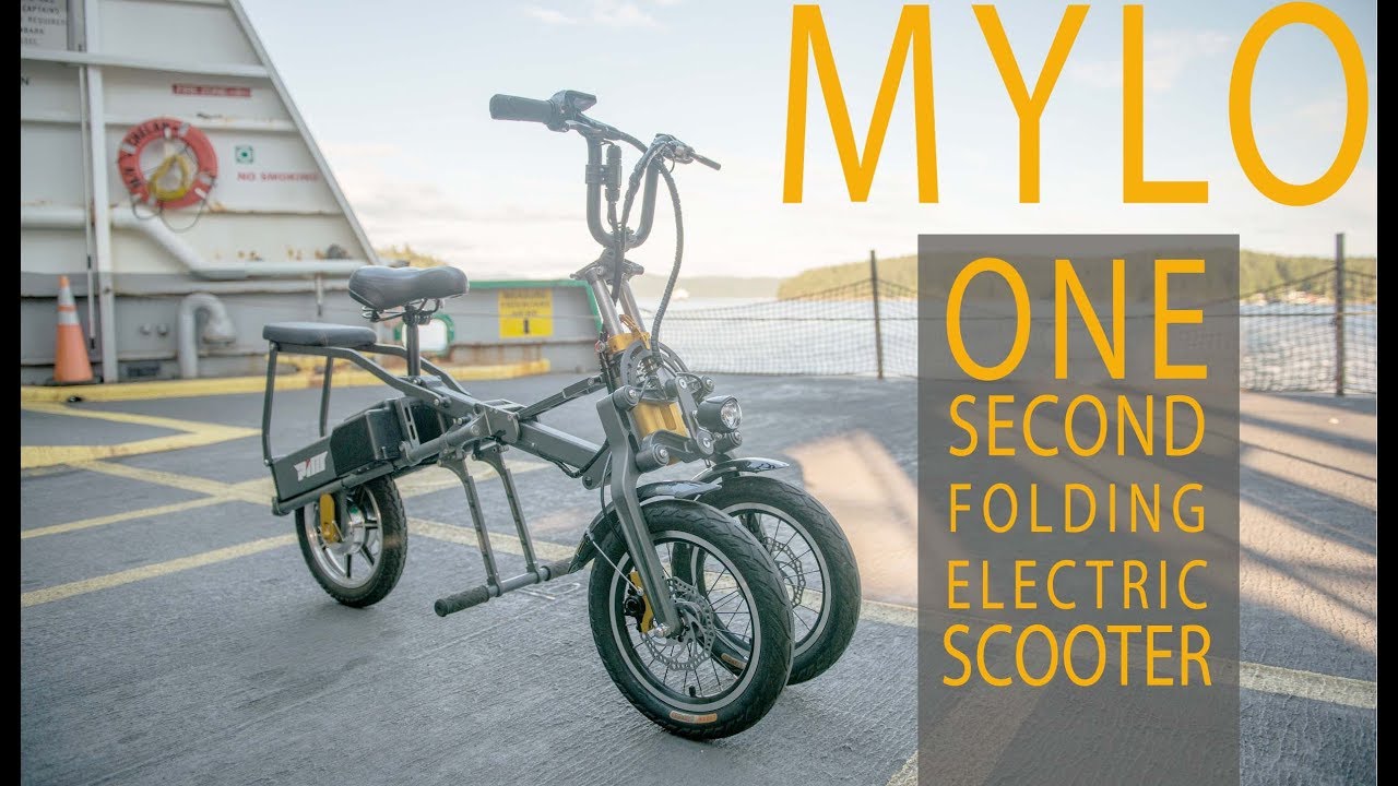 MYLO The One Second Folding Scooter
