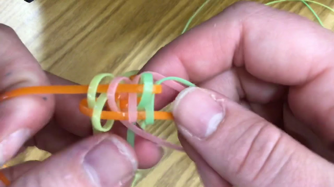 Swirl Boondoggle Keychain