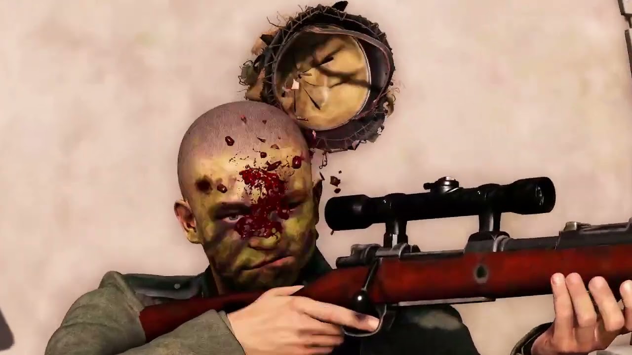 Playing sniper elite resistance part 4 mission 6 (I think)