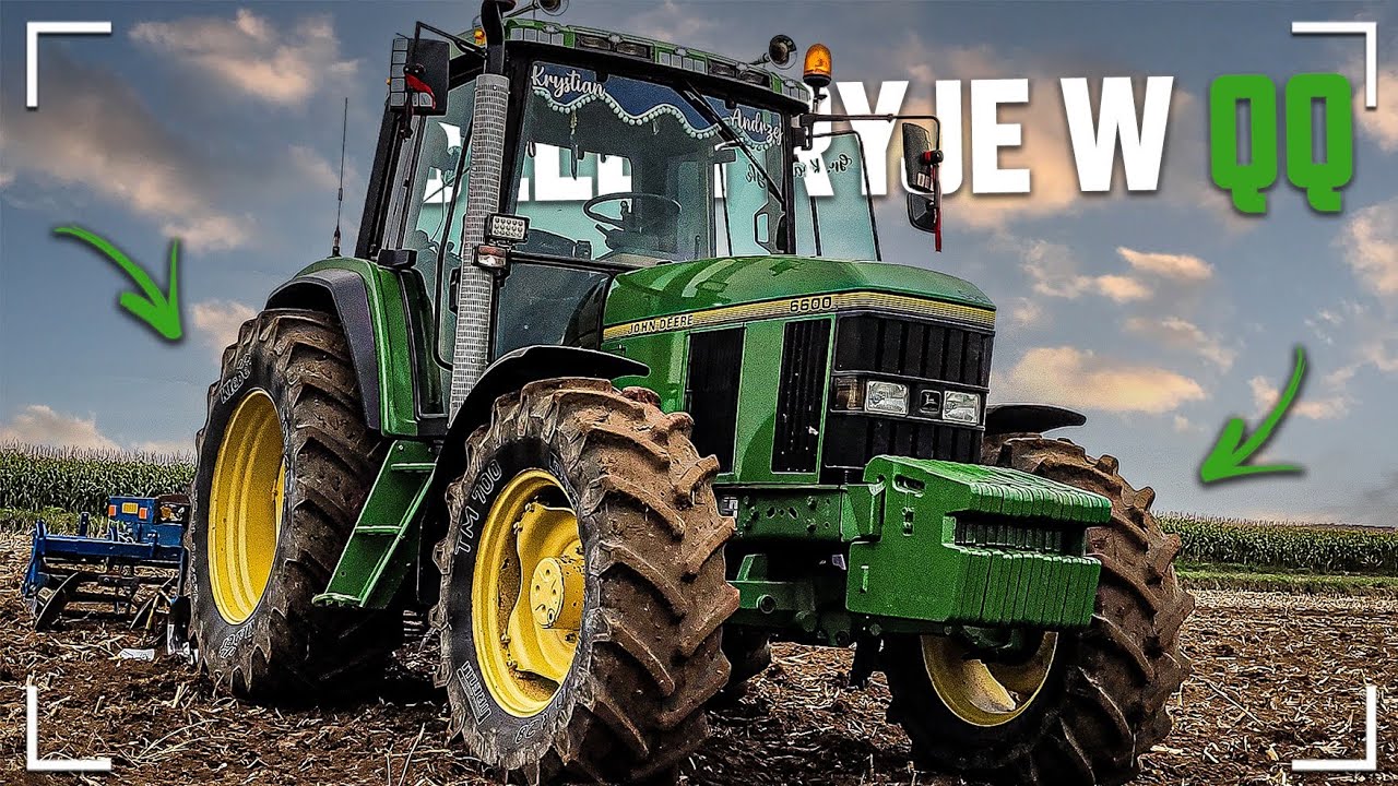 ✔️Jeleń ryje w Qq✔️John Deere 6600 na Przelocie ✔️Oporowa Uprawa 2022 ✔️AgroTeam18