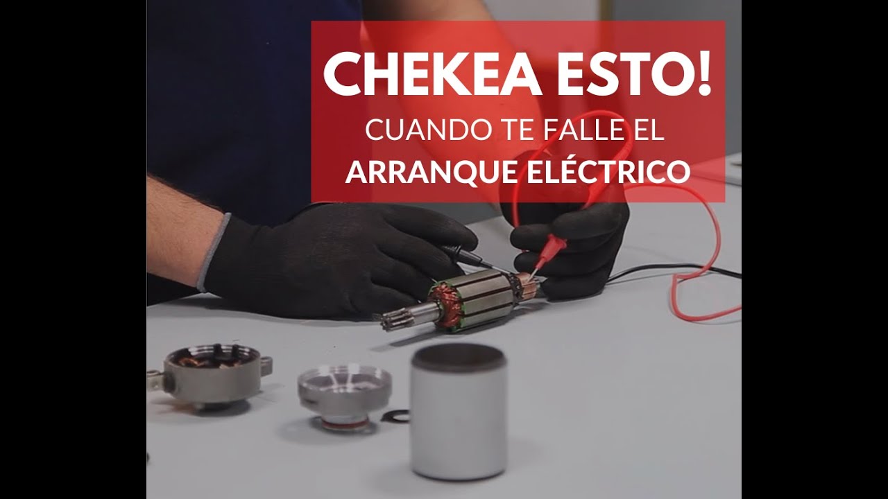 Falla el sistema de embrague del arranque el&eacute;ctrico ( polines )