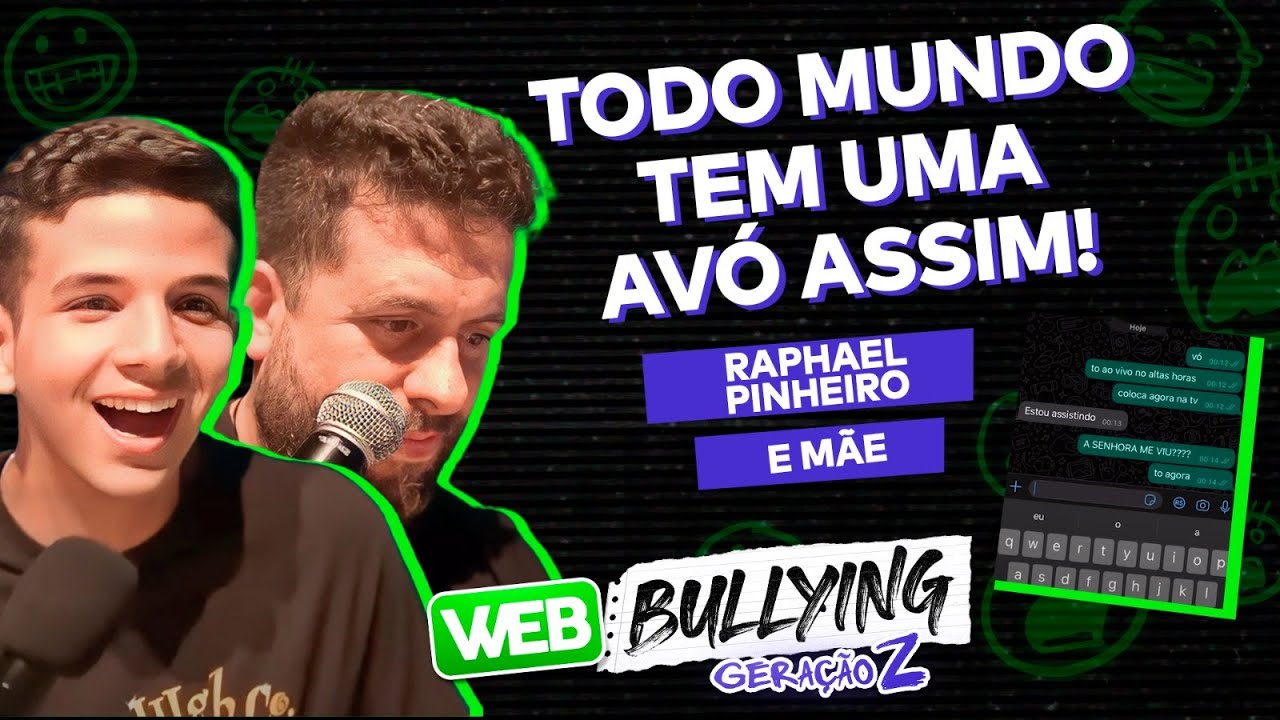 MINHA AVÓ É OBCECADA PELO WHINDERSSON NUNES | #WEBBULLYING COM A GERAÇÃO Z