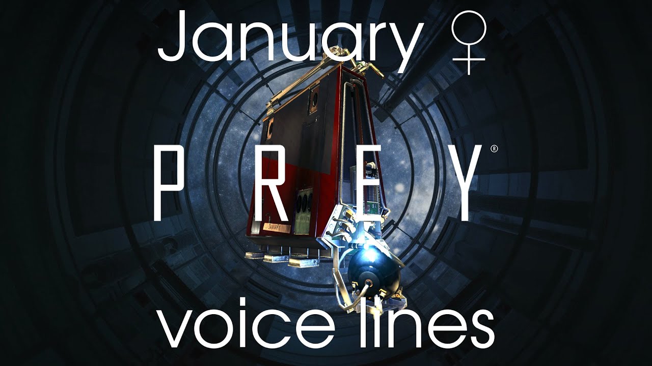 [Prey] All voice lines and conversations for January (Female)