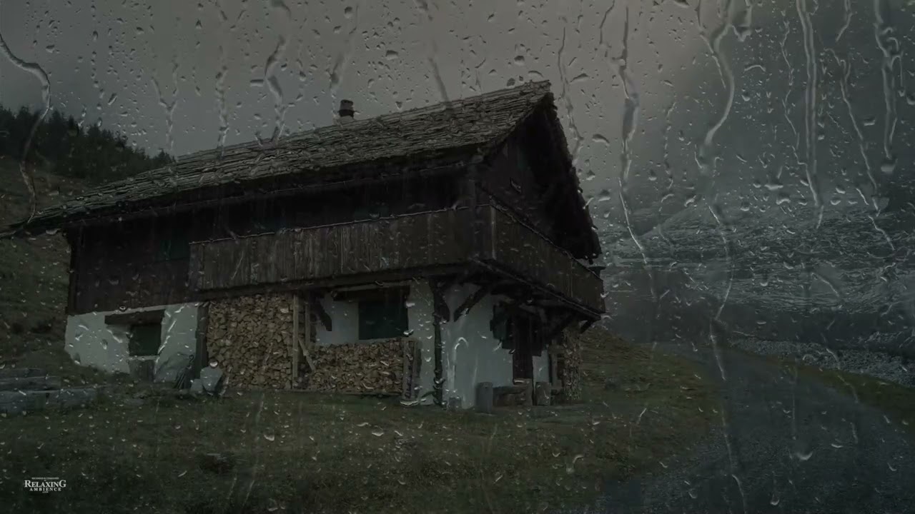 Heavy Rain & Thunder Sounds for Sleeping | Relaxing Sounds for Sleep, Insomnia, Study, PTSD