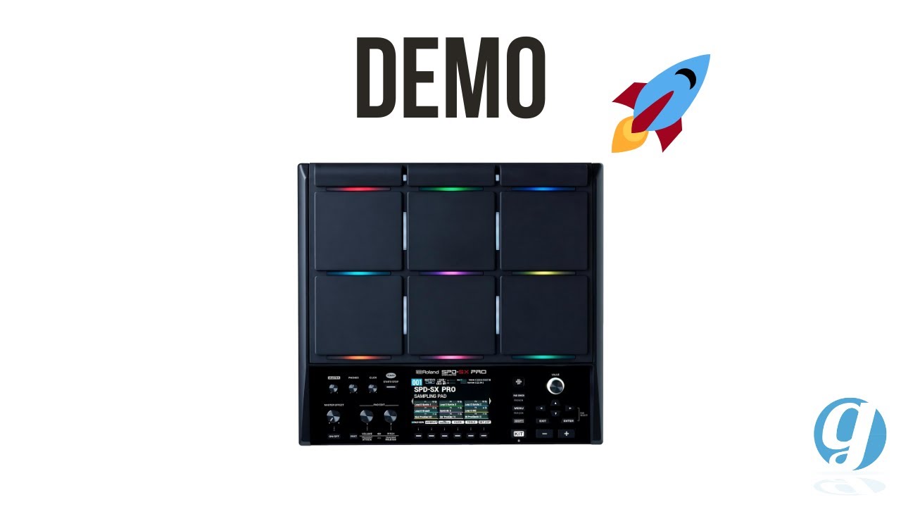 Roland SPD-SX Pro Sampling Pad Demo (no talking) #drummachines #roland