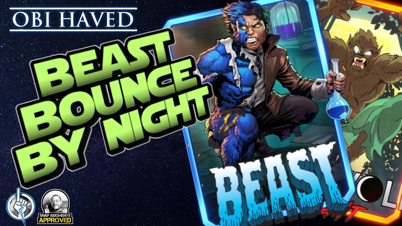 Bouncing With Beast and Werewolf By Night! - Marvel Snap Deck Review
