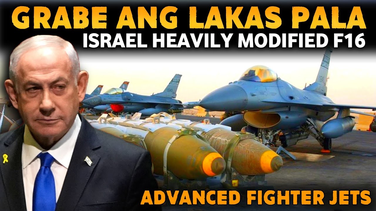 ITO PALA ANG PINAKA MALAKAS NG MULTI-ROLE AIRCRAFT SA MUNDO | ISRAEL’S F16i FIGHTER JETS