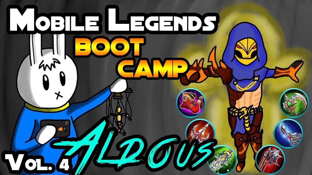 ALDOUS - TIPS, ITEMS, SPELL, EMBLEMS, TRICKS, AND GUIDE - MGL MOBILE LEGENDS BOOT CAMP VOLUME 4