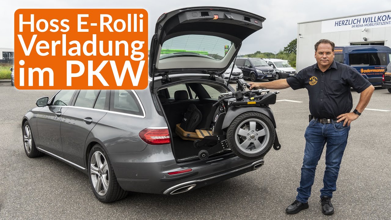 Verladekran im Kofferraum für E-Rollis | Ratgeber Handicap#89