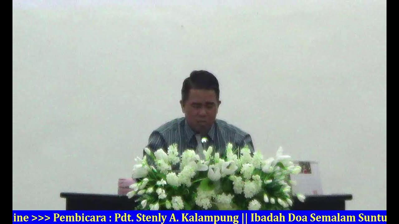 Ibadah Doa Semalam Suntuk | Pdt. Stenly A.Kalampung | Senin, 16 Februari 2026  | Ibadah Online