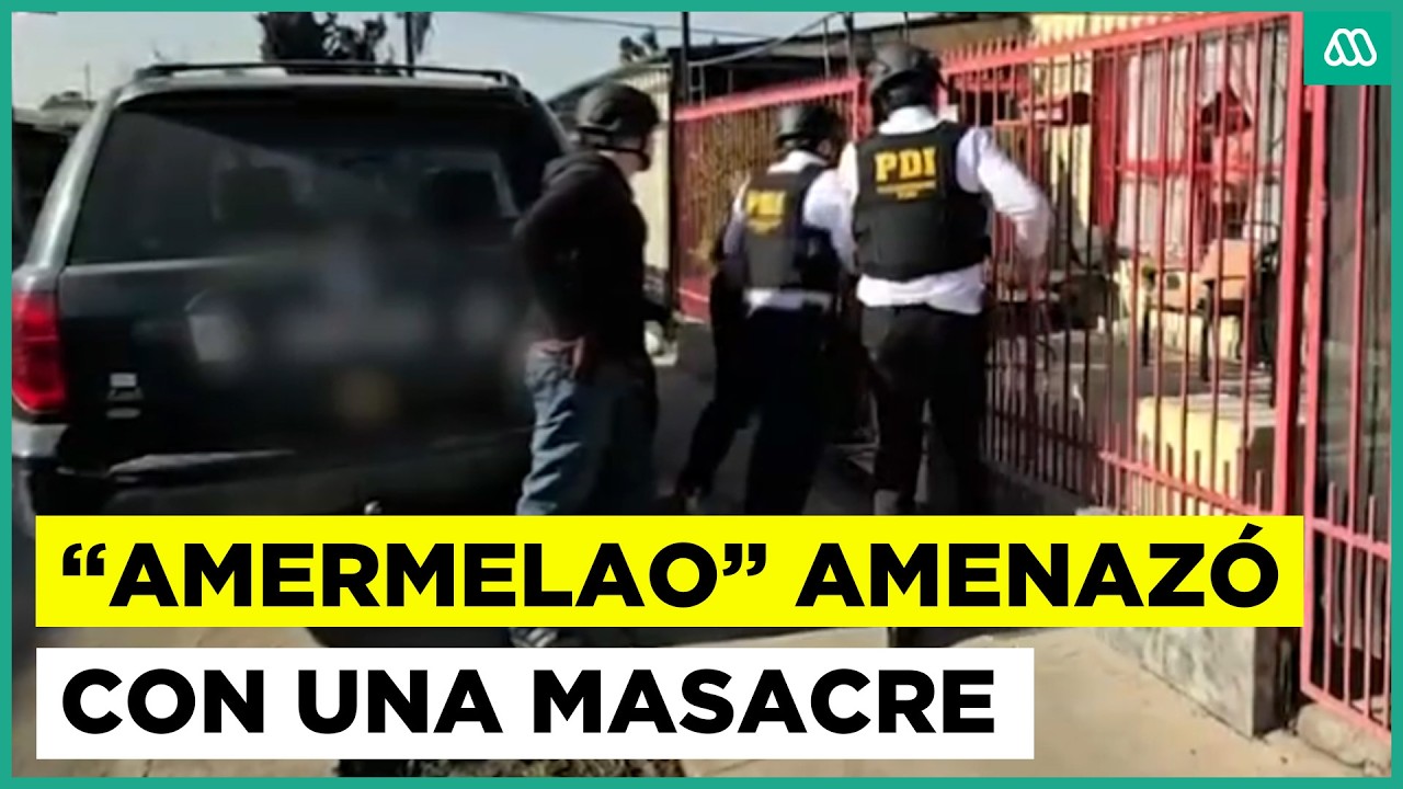 &ldquo;Amermelao&rdquo; detenido: Sujeto amenaz&oacute; con masacres en universidades de Santiago