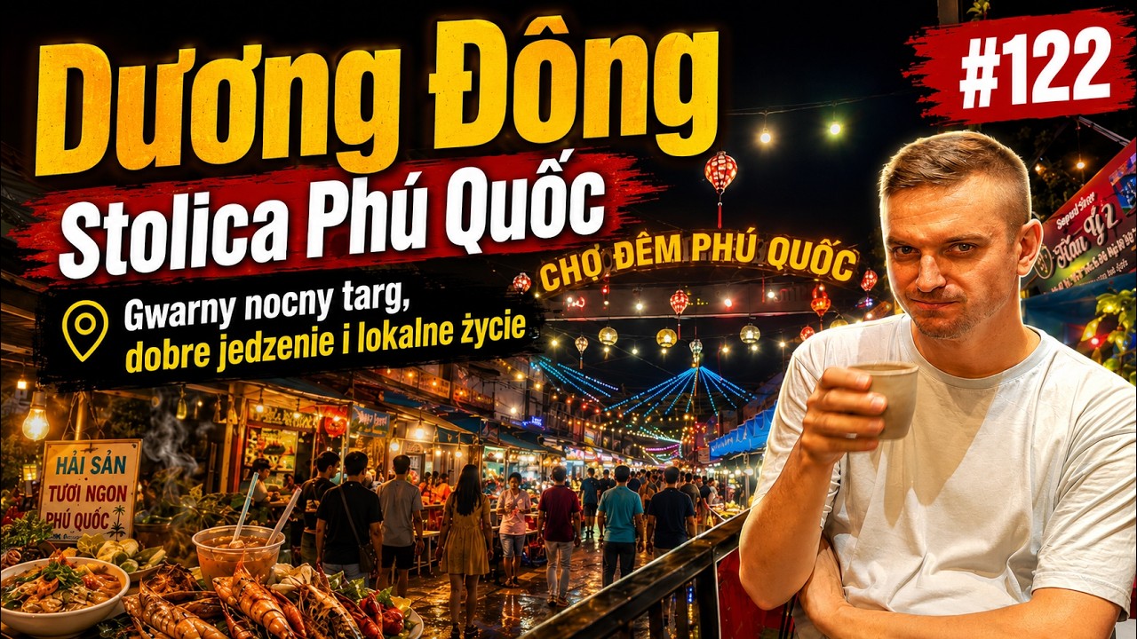 Phu Quoc: co jest w Dương Đông i Ong Lang. Atrakcje, ważnie miejsca, gdzie zjeść Ep.122 4K