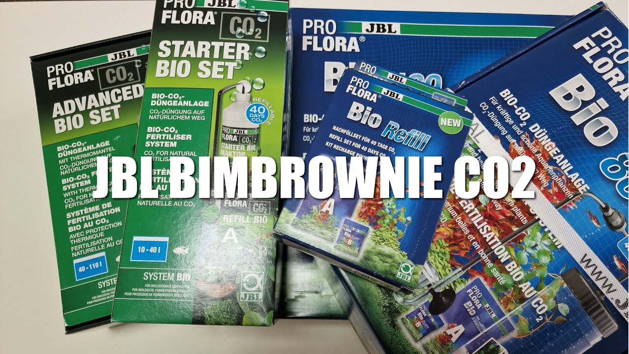JBL Pro Flora Bio SET - Bimbrownie - Unboxing & Test