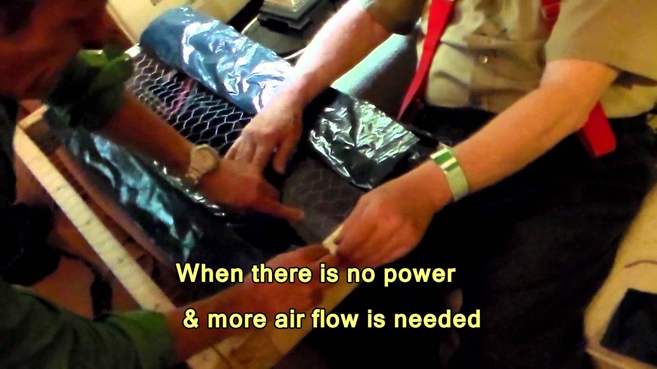 ARK TWO #2 How to bring air into shelter