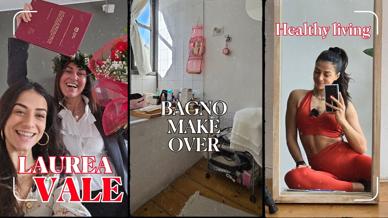 [VLOG] Procrastinare o agire? Rinnoviamo il bagno, 2 colazioni primaverili, daily healthy life