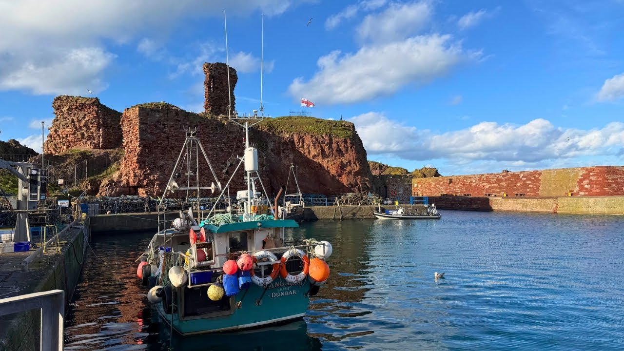 Dunbar Harbour Scotland - A Peaceful Seaside Walk