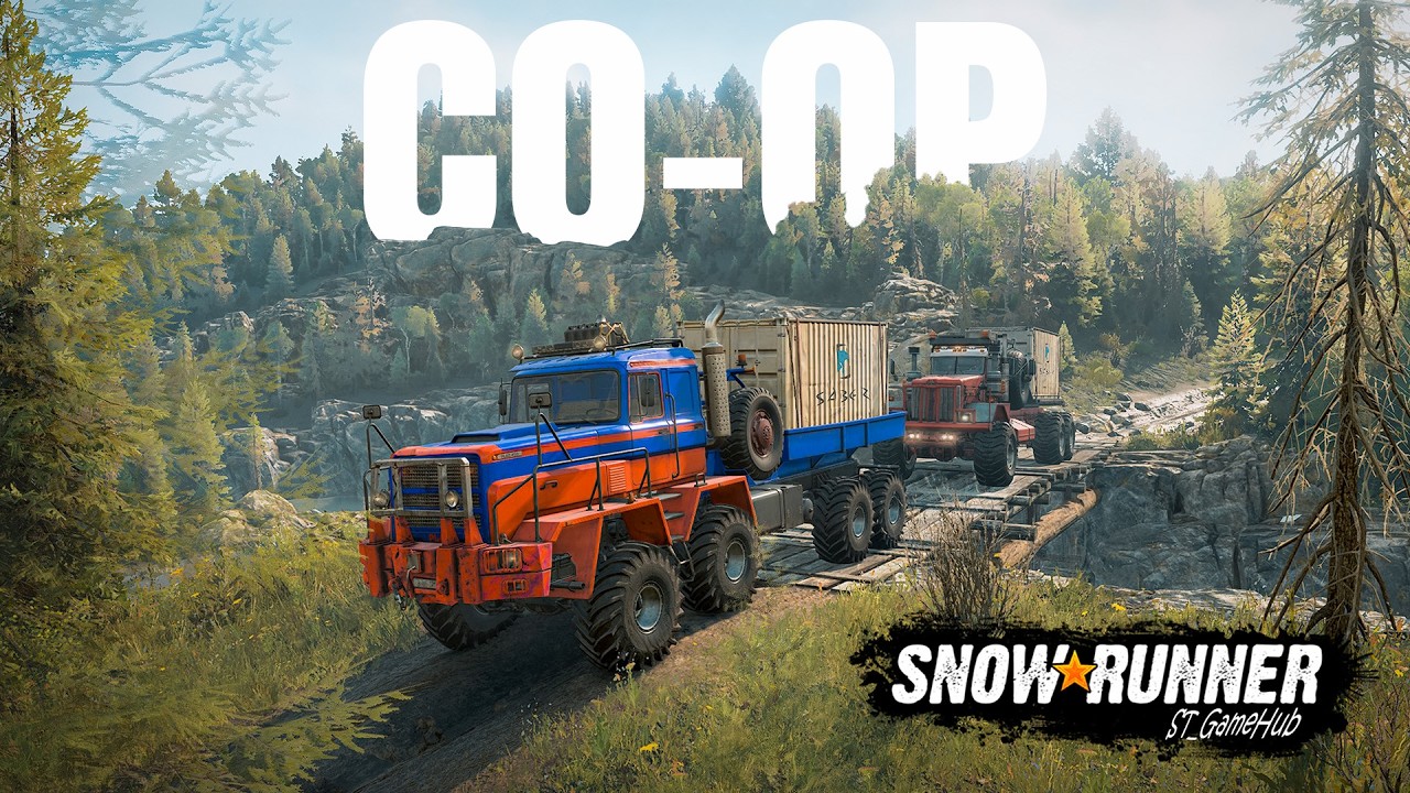 Don’t blink… or the truck flips! 👀 #snowrunner #live @ST_GameHub
