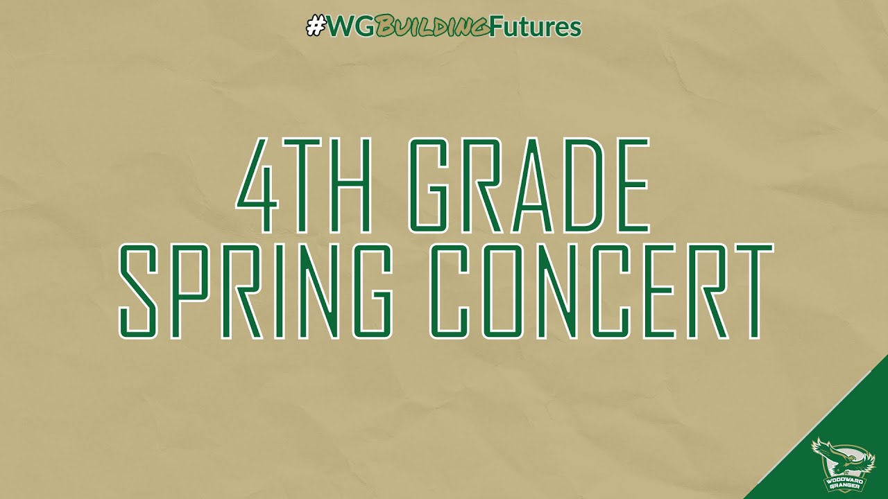 WG ELEM 4th Grade Spring Concert