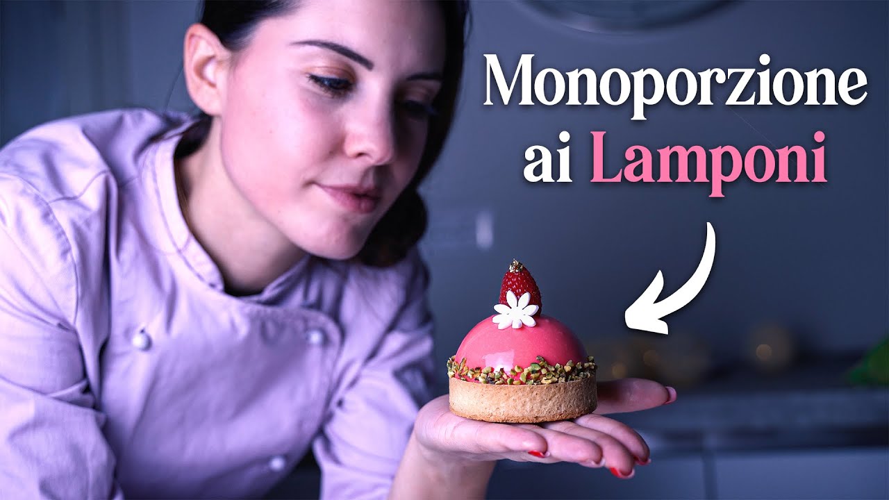 Come Fare La Monoporzione ai Lamponi 🍇 Facile e Veloce