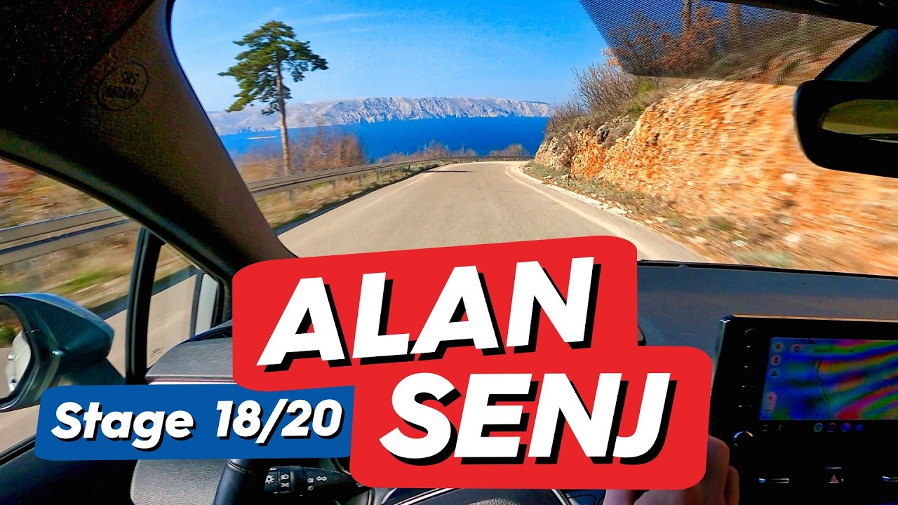 WRC Croatia Rally 2026: Stage 18/20 Alan - Senj | POV Recce