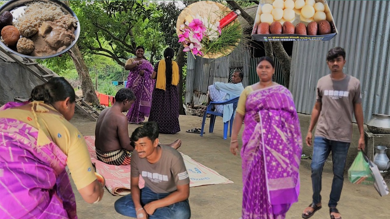 আজকে বোনের বাড়িতে ছাতু খেতে গেলাম । Bangladeshi Simple Village Mela Vlog | Village Vloger |