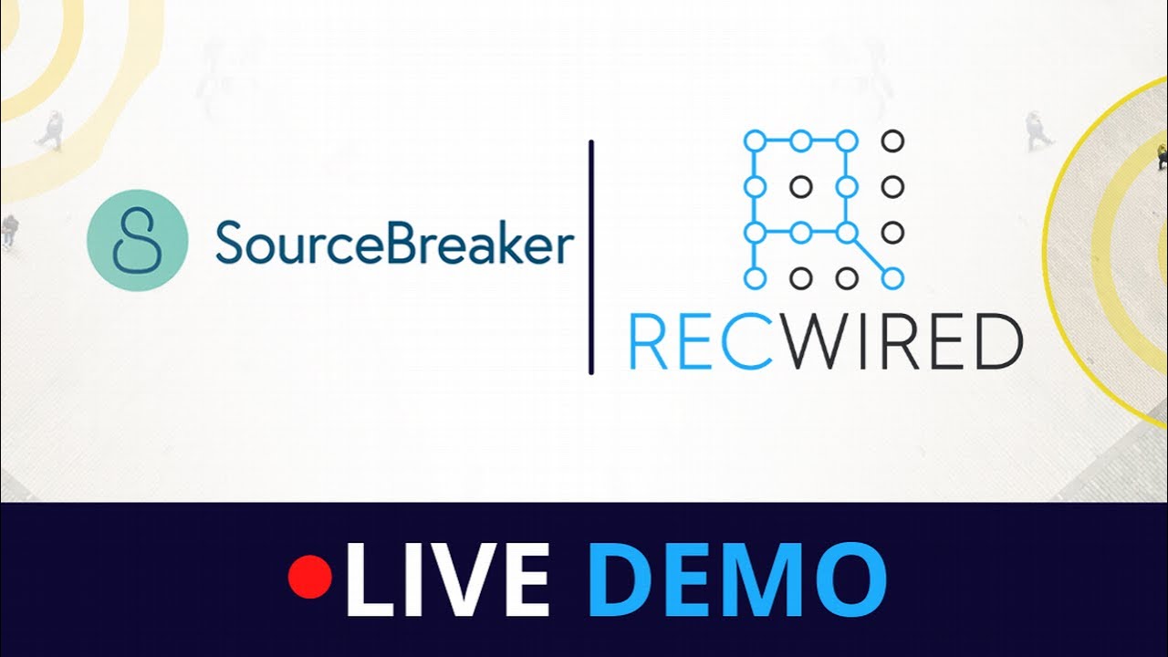 Sourcebreaker LIVE Product DEMO | RecWired