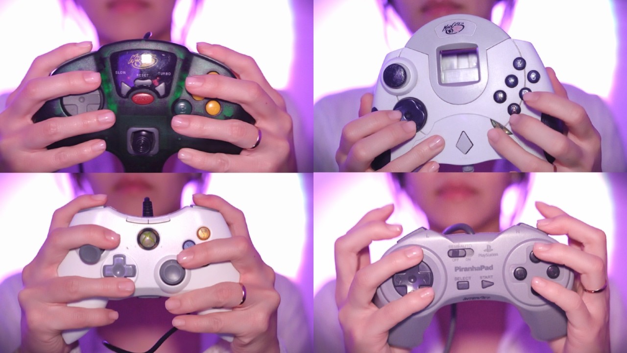 ASMR A Blast From The Past | Bootleg Controller Sounds (no talking)