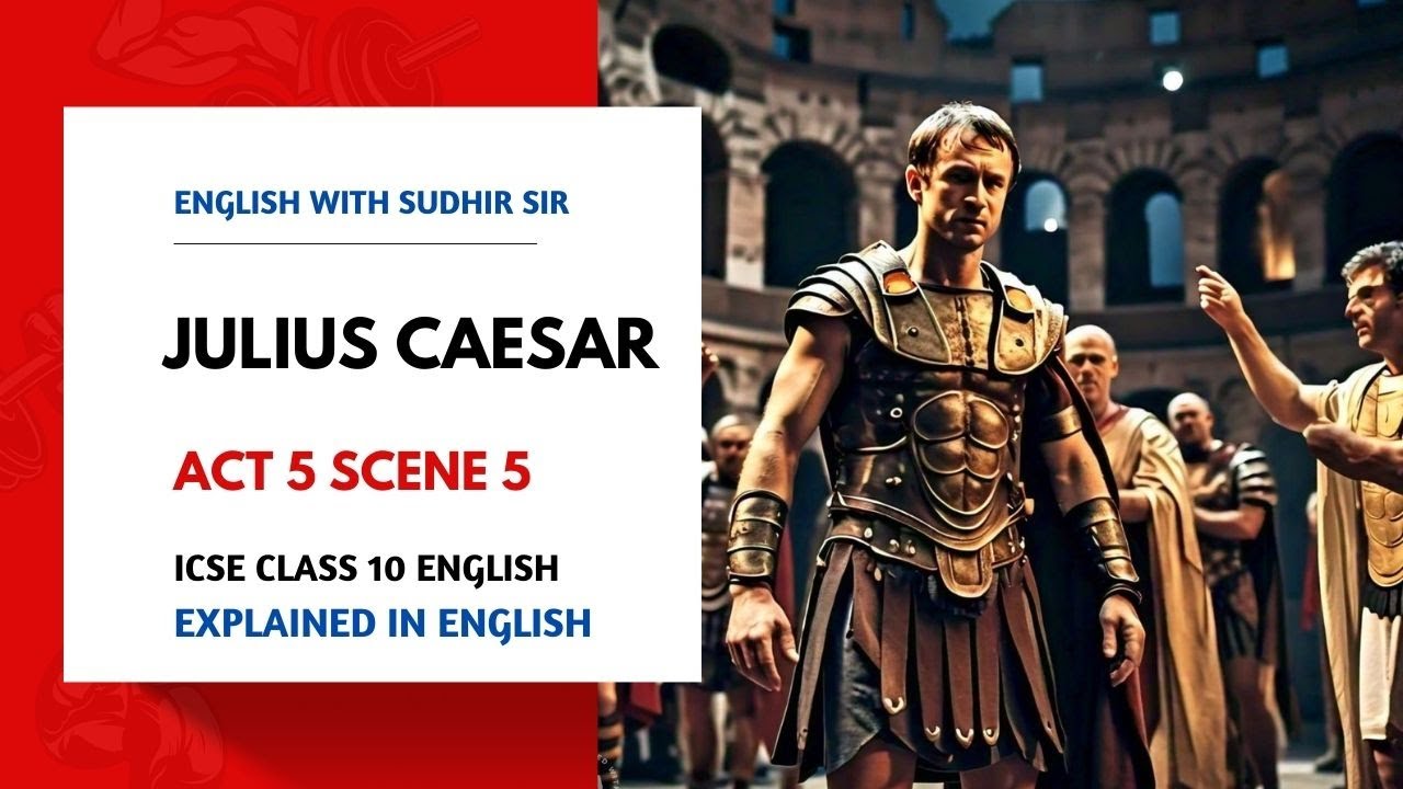 Julius Caesar Act 5 Scene 5 | Brutus Death Scene | 