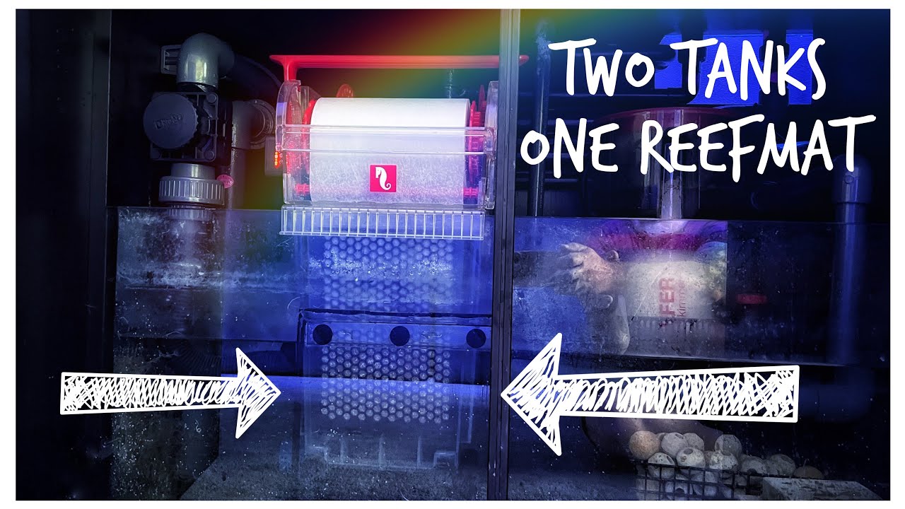 We Plumb Two Red Sea Reefers Together Using a Red Sea ReefMAT!