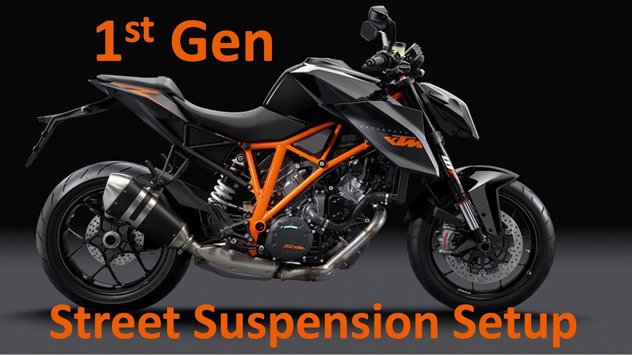 Intro 2 Clicks Out: 1st Gen 1290 R Super Duke Suspension Setup