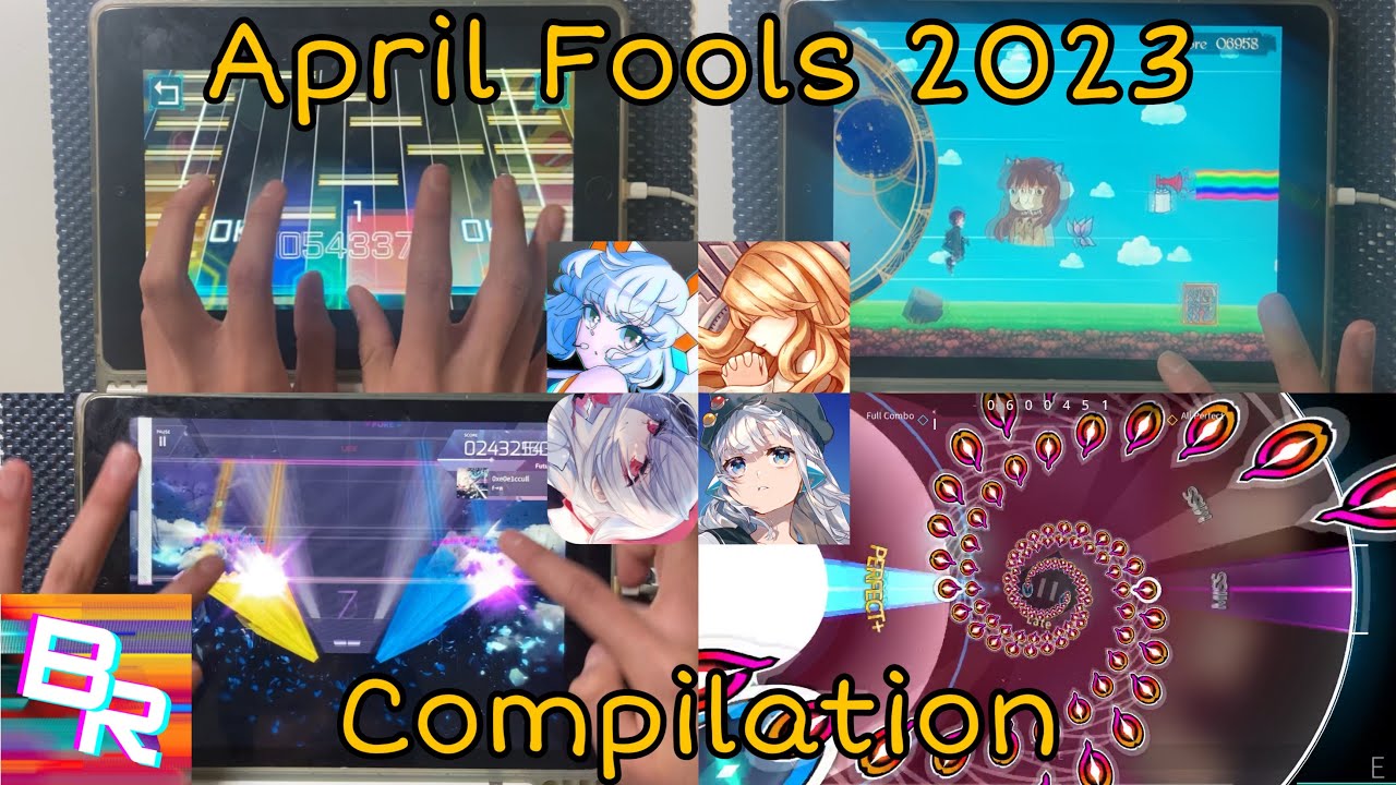 【Arcaea/Takumi³/Lanota/Rotaeno】April Fools 2023 Update Compilation