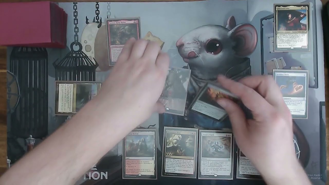 ASMR // MTG Fire Lord Zuko Playtest
