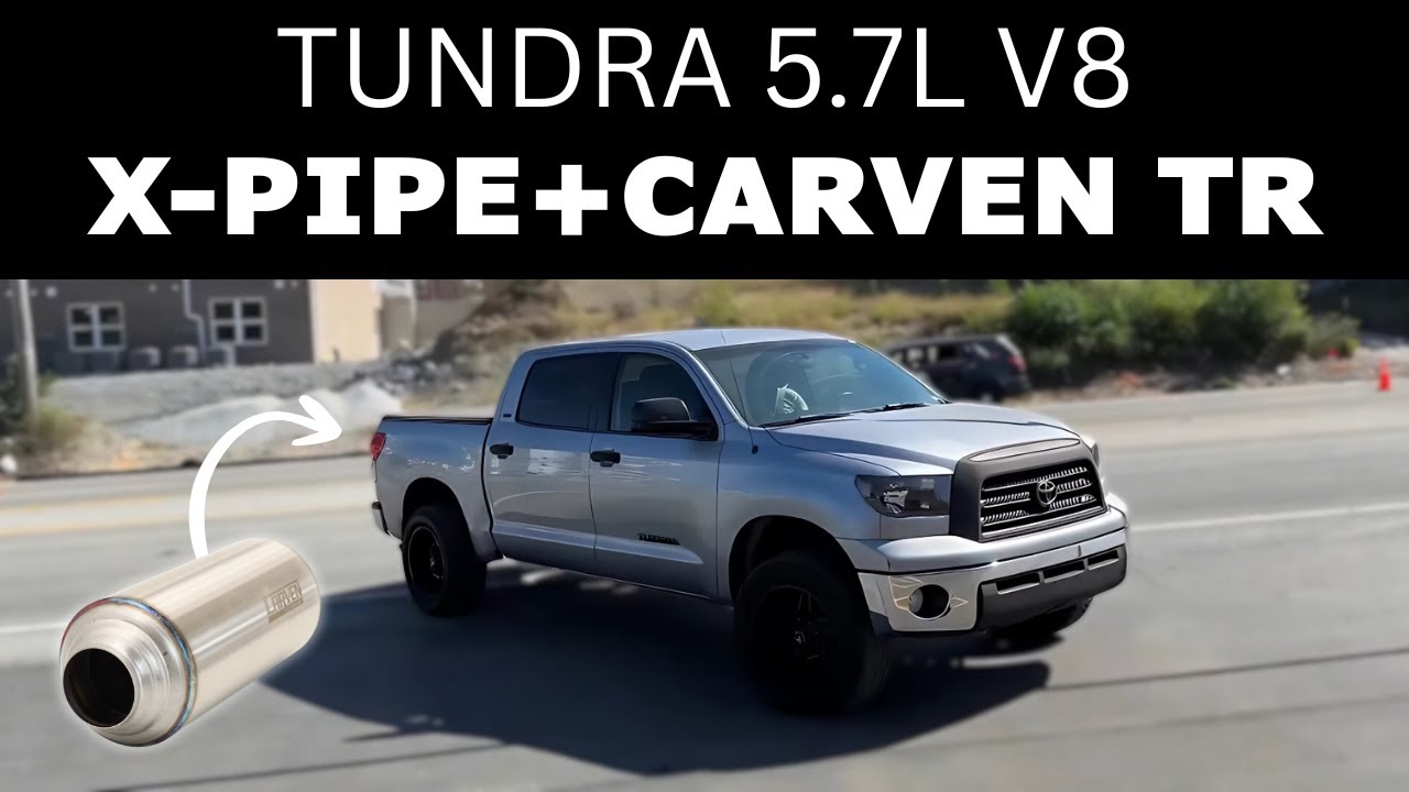 2009 Toyota Tundra 5.7L w/ X-Pipe & Carven TR Series!